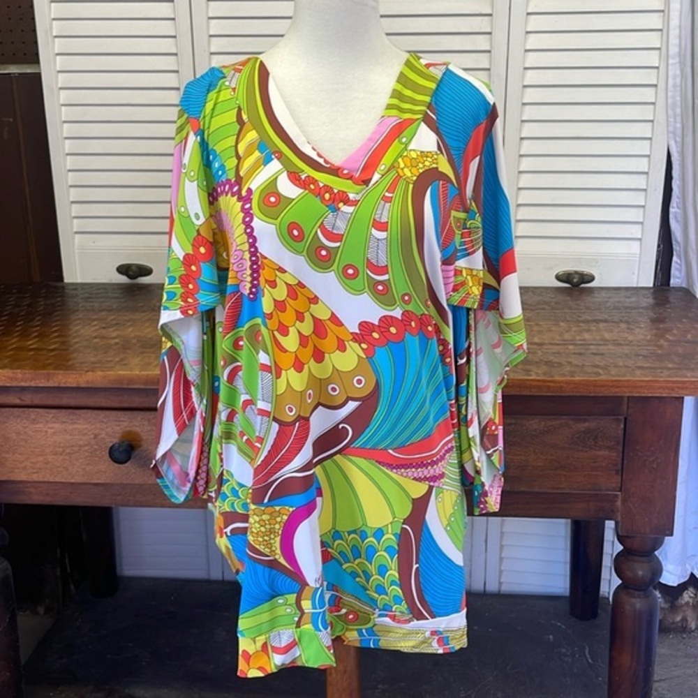 Trina Turk Tunic / Mini Dress / Swimsuit, Size M